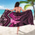 Think Pink Breast Cancer Awareness Sarong Butterfly Aboriginal Mix Polynesian Pattern