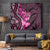 Think Pink Breast Cancer Awareness Tapestry Butterfly Aboriginal Mix Polynesian Pattern