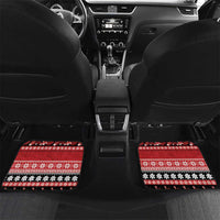 French Polynesia Christmas Car Mats Tiare Chilling Santa Oaoa I teie Noera - Polynesian Pride