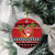 French Polynesia Christmas Ceramic Ornament Tiare Chilling Santa Oaoa I teie Noera - Polynesian Pride