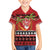 French Polynesia Christmas Family Matching Long Sleeve Bodycon Dress and Hawaiian Shirt Tiare Chilling Santa Oaoa I teie Noera - Polynesian Pride