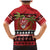 French Polynesia Christmas Family Matching Mermaid Dress and Hawaiian Shirt Tiare Chilling Santa Oaoa I teie Noera - Polynesian Pride
