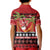 French Polynesia Christmas Kid Polo Shirt Tiare Chilling Santa Oaoa I teie Noera - Polynesian Pride