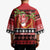 French Polynesia Christmas Kimono Tiare Chilling Santa Oaoa I teie Noera - Polynesian Pride