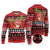French Polynesia Christmas Ugly Christmas Sweater Tiare Chilling Santa Oaoa I teie Noera - Polynesian Pride