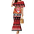 French Polynesia Christmas Mermaid Dress Tiare Chilling Santa Oaoa I teie Noera - Polynesian Pride