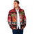 French Polynesia Christmas Padded Jacket Tiare Chilling Santa Oaoa I teie Noera - Polynesian Pride