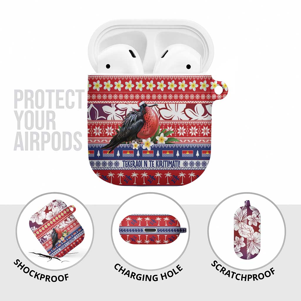 Kiribati Christmas AirPods Case Frigatebird Santa Tekeraoi n te Kiritimati - Polynesian Pride