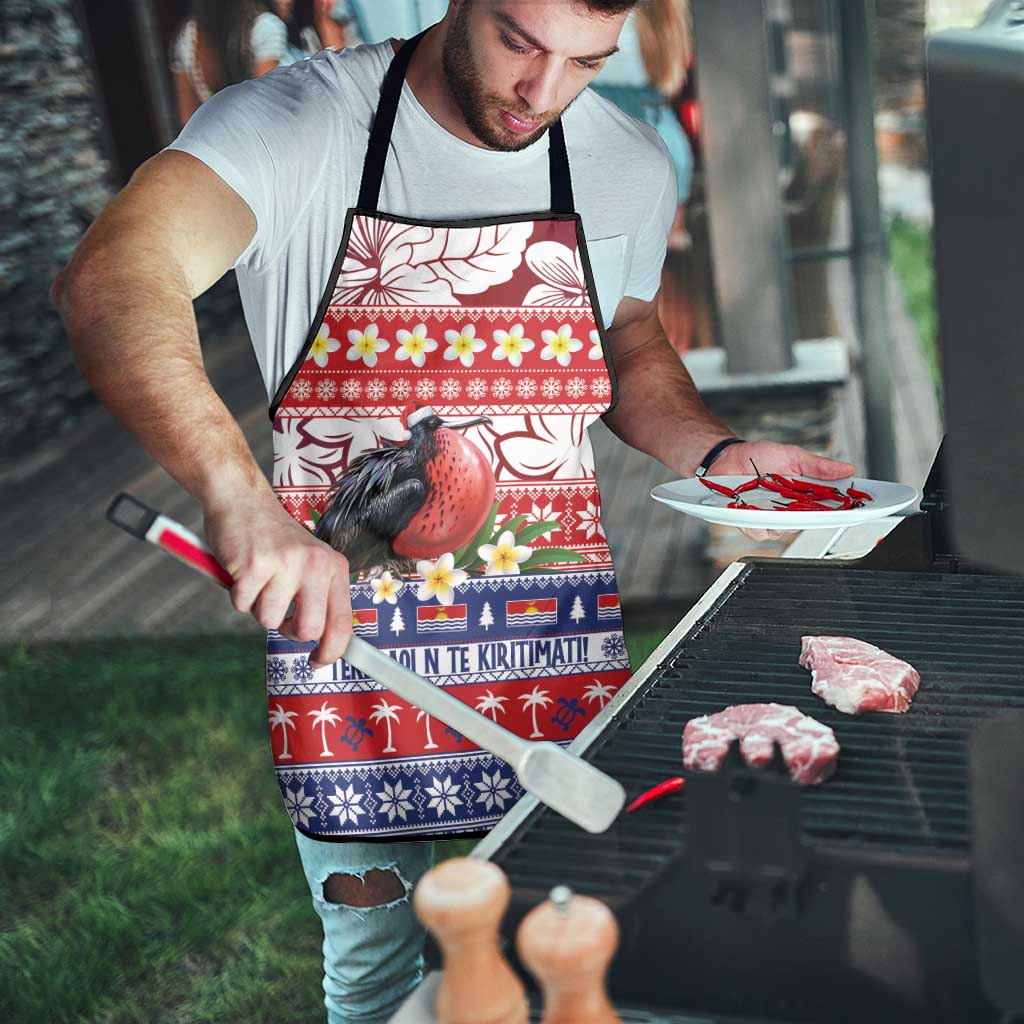 Kiribati Christmas Apron Frigatebird Santa Tekeraoi n te Kiritimati - Polynesian Pride