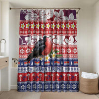 Kiribati Christmas Bathroom Set Frigatebird Santa Tekeraoi n te Kiritimati - Polynesian Pride