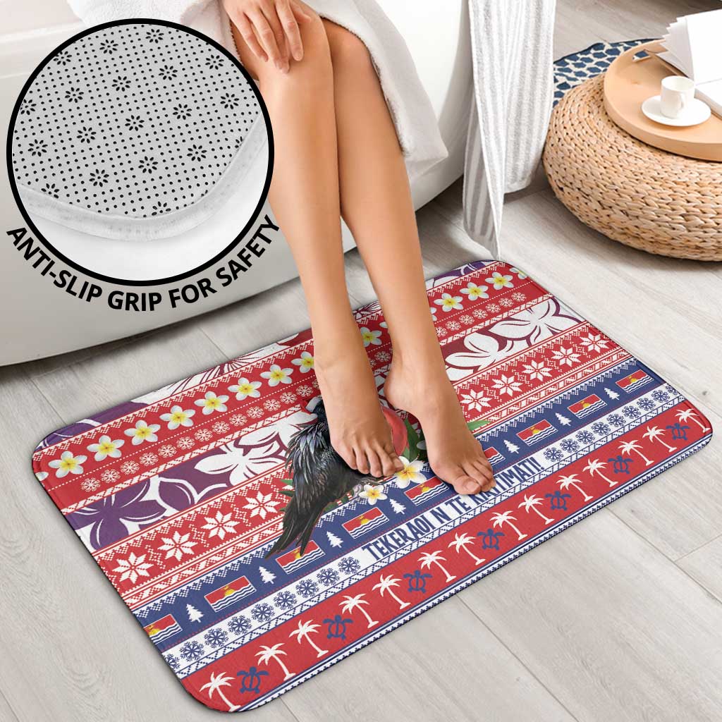 Kiribati Christmas Bathroom Set Frigatebird Santa Tekeraoi n te Kiritimati - Polynesian Pride