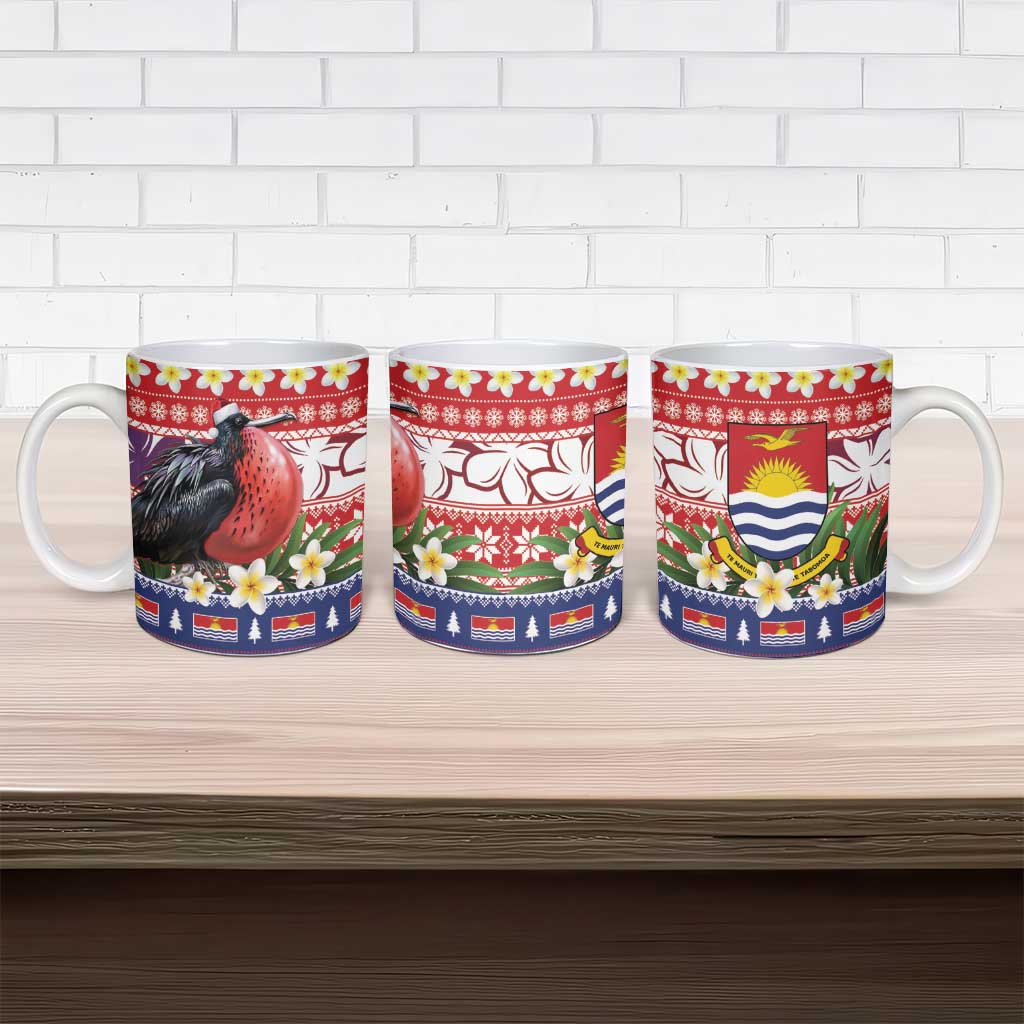 Kiribati Christmas Ceramic Mug Frigatebird Santa Tekeraoi n te Kiritimati - Polynesian Pride