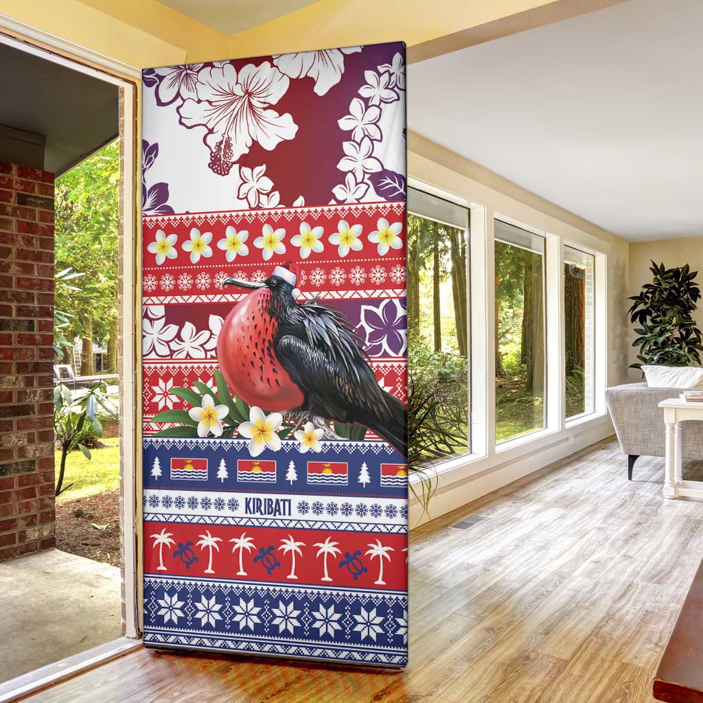Kiribati Christmas Door Cover Frigatebird Santa Tekeraoi n te Kiritimati - Polynesian Pride