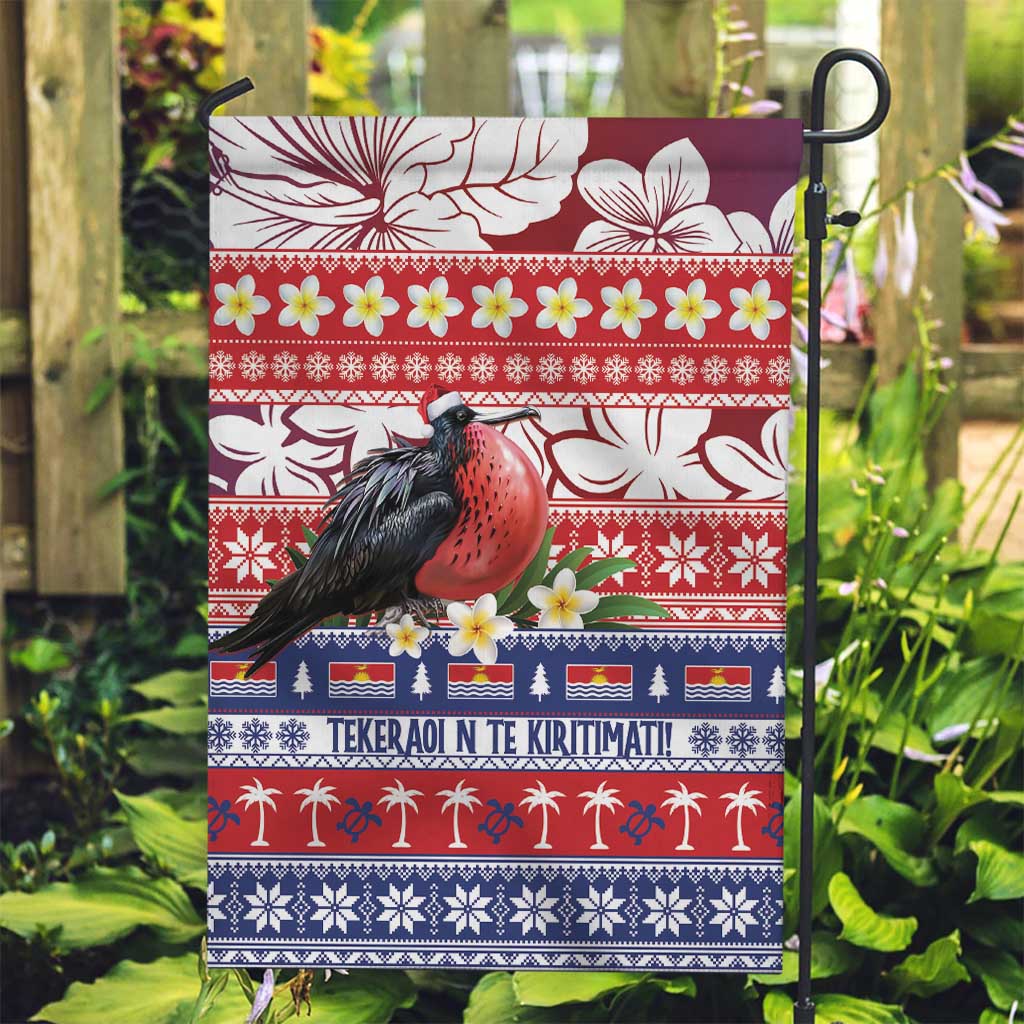 Kiribati Christmas Garden Flag Frigatebird Santa Tekeraoi n te Kiritimati - Polynesian Pride