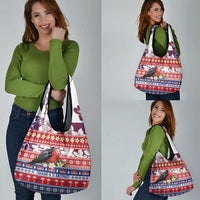 Kiribati Christmas Grocery Bag Frigatebird Santa Tekeraoi n te Kiritimati - Polynesian Pride