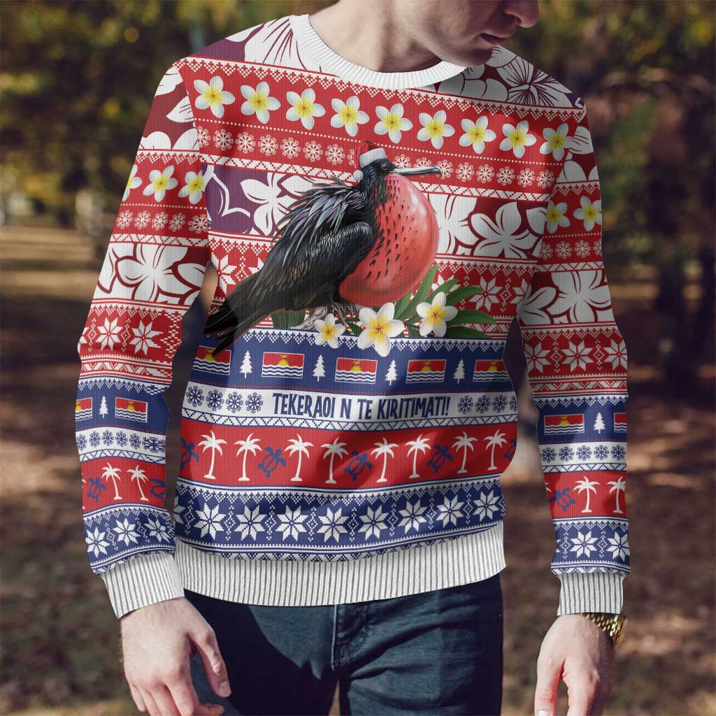 Kiribati Christmas Ugly Christmas Sweater Frigatebird Santa Tekeraoi n te Kiritimati - Polynesian Pride