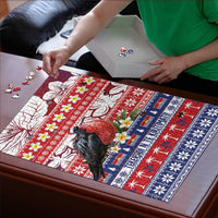 Kiribati Christmas Puzzle Frigatebird Santa Tekeraoi n te Kiritimati LT14 - Polynesian Pride