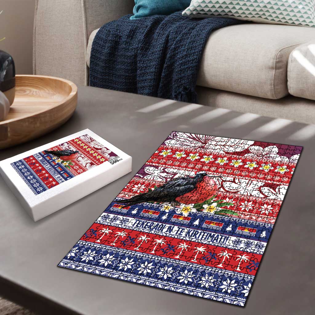Kiribati Christmas Puzzle Frigatebird Santa Tekeraoi n te Kiritimati LT14 - Polynesian Pride