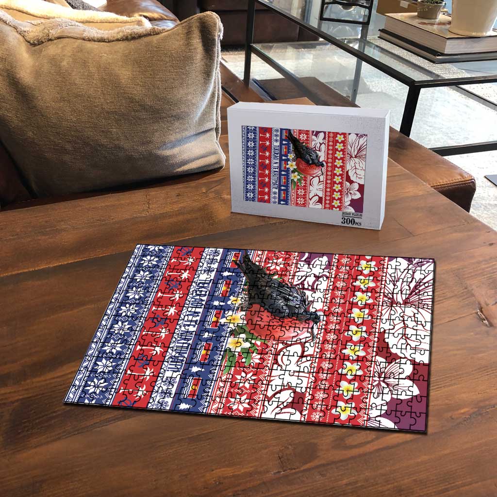 Kiribati Christmas Puzzle Frigatebird Santa Tekeraoi n te Kiritimati LT14 - Polynesian Pride