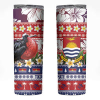Kiribati Christmas Skinny Tumbler Frigatebird Santa Tekeraoi n te Kiritimati - Polynesian Pride