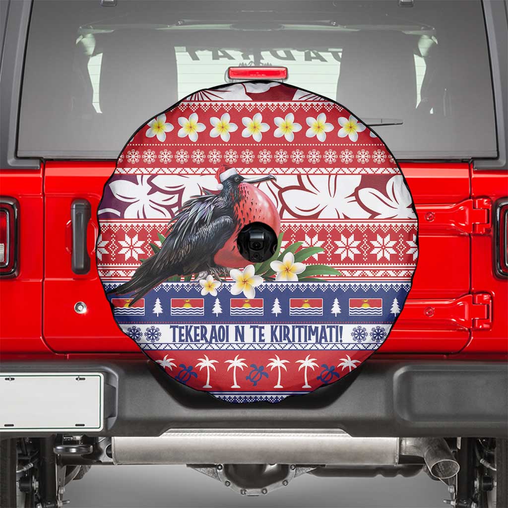 Kiribati Christmas Spare Tire Cover Frigatebird Santa Tekeraoi n te Kiritimati LT14 - Polynesian Pride