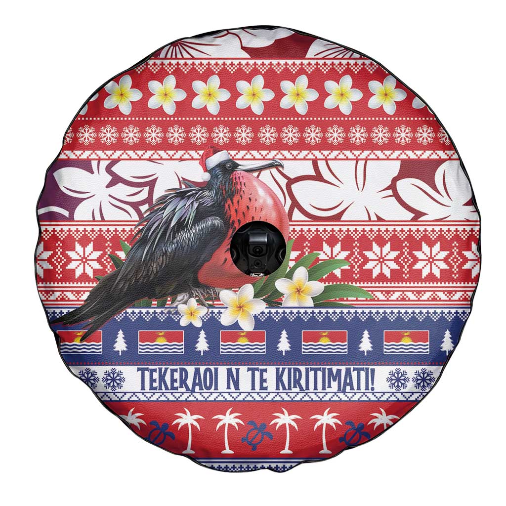 Kiribati Christmas Spare Tire Cover Frigatebird Santa Tekeraoi n te Kiritimati LT14 - Polynesian Pride