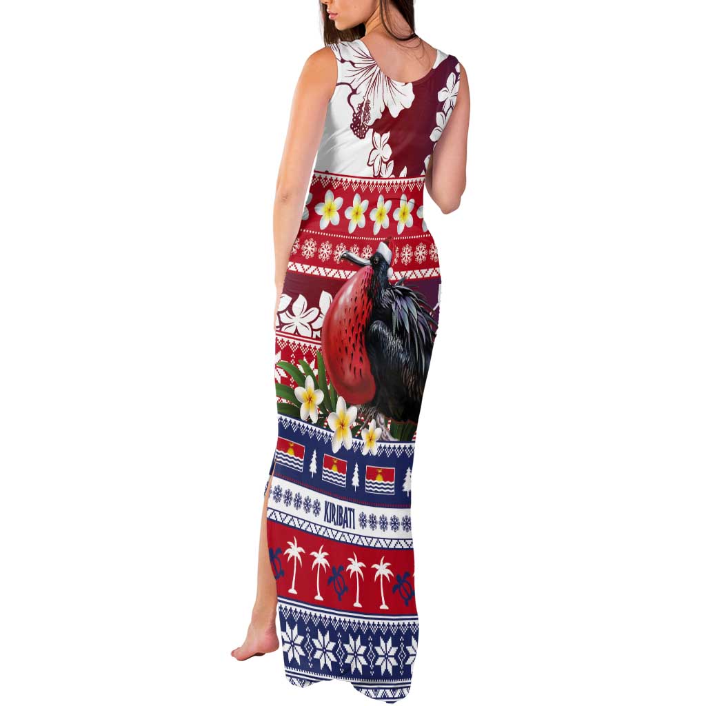 Kiribati Christmas Tank Maxi Dress Frigatebird Santa Tekeraoi n te Kiritimati LT14 - Polynesian Pride