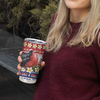 Kiribati Christmas Tumbler Cup Frigatebird Santa Tekeraoi n te Kiritimati - Polynesian Pride
