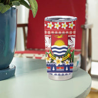 Kiribati Christmas Tumbler Cup Frigatebird Santa Tekeraoi n te Kiritimati - Polynesian Pride