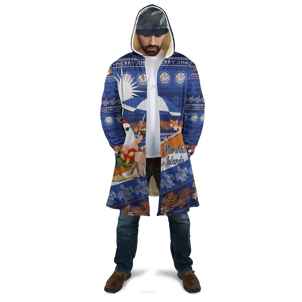 Marshall Islands Christmas Cloak Beachy Santa Monono ilo raaneoan Nejin - Polynesian Pride
