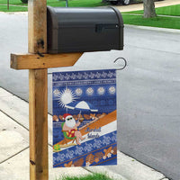 Marshall Islands Christmas Garden Flag Beachy Santa Monono ilo raaneoan Nejin - Polynesian Pride