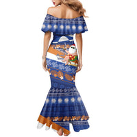 Marshall Islands Christmas Mermaid Dress Beachy Santa Monono ilo raaneoan Nejin - Polynesian Pride