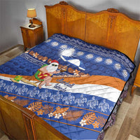 Marshall Islands Christmas Quilt Beachy Santa Monono ilo raaneoan Nejin LT14 - Polynesian Pride