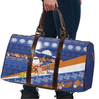 Marshall Islands Christmas Travel Bag Beachy Santa Monono ilo raaneoan Nejin - Polynesian Pride