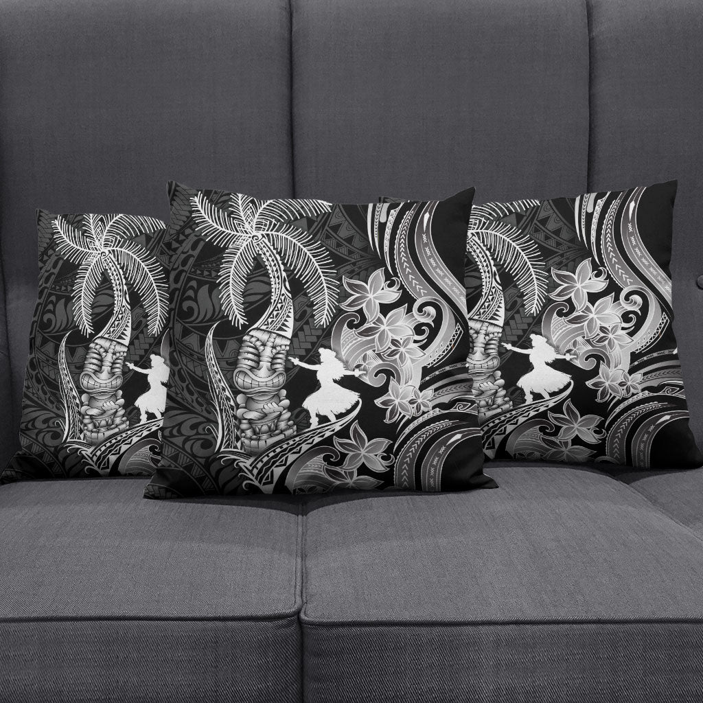 Hawaii Tribal Tiki Drum Hula Girl Pillow Cover LT14 - Polynesian Pride