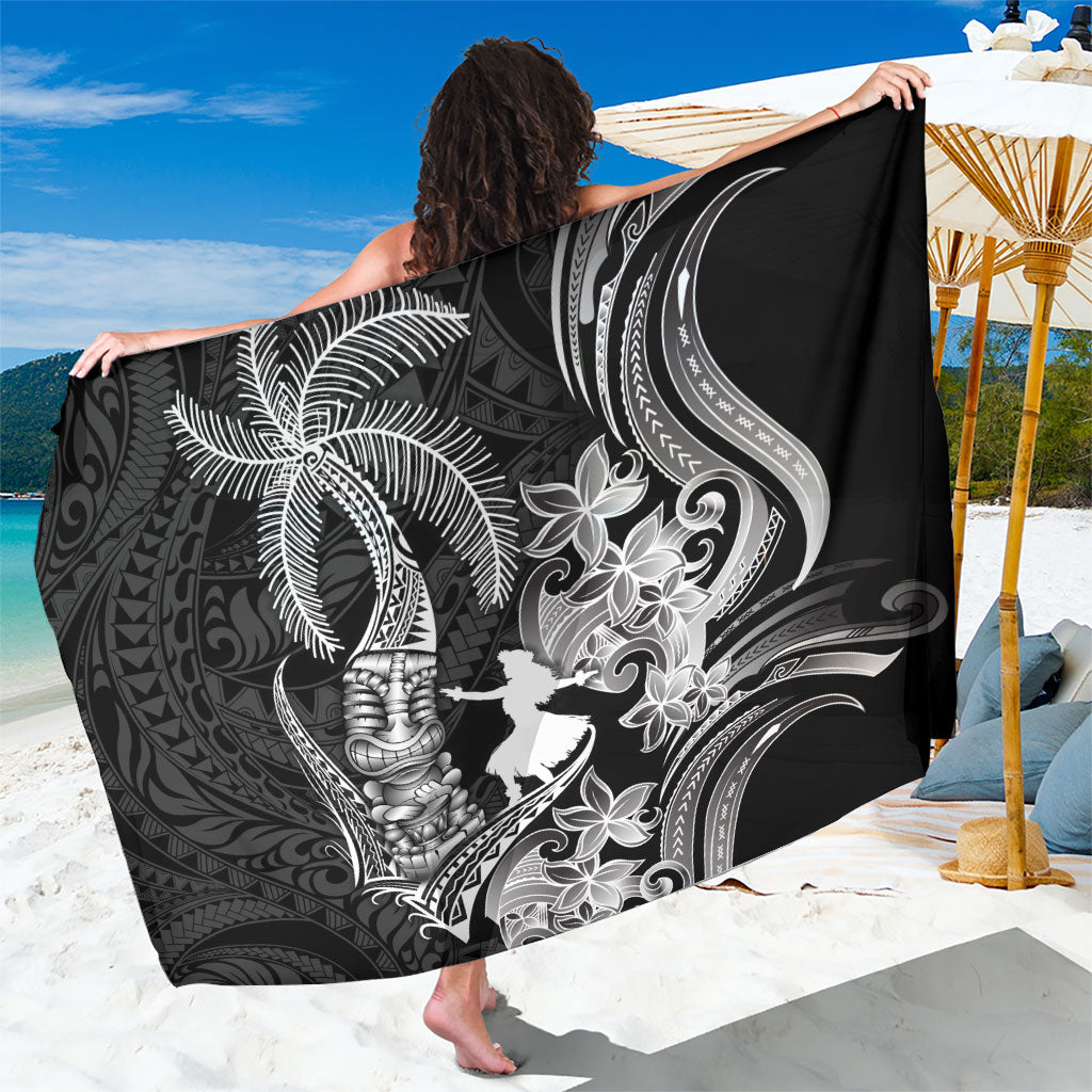 Hawaii Tribal Tiki Drum Hula Girl Sarong