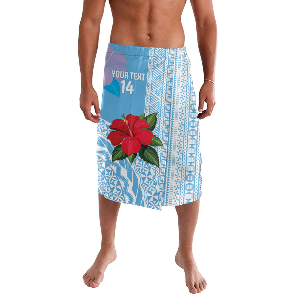 Suva Fiji 2026 Rugby Custom Lavalava Hibiscus Fijian Tapa Pattern