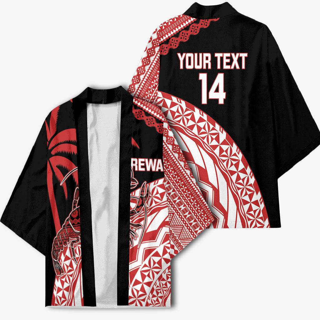 Rewa Fiji 2026 Rugby Custom Kimono Ura Prawn Fijian Tapa Pattern