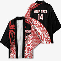 Rewa Fiji 2026 Rugby Custom Kimono Ura Prawn Fijian Tapa Pattern