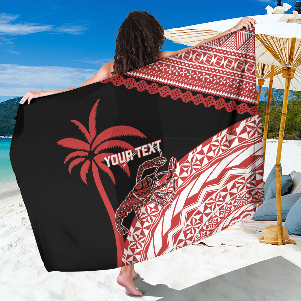 Rewa Fiji 2026 Rugby Custom Sarong Ura Prawn Fijian Tapa Pattern