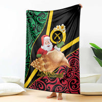 Vanuatu Christmas Blanket Vanuatuan Conch Shell - Meri Krismas! LT14 - Polynesian Pride