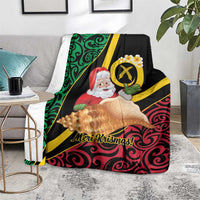 Vanuatu Christmas Blanket Vanuatuan Conch Shell - Meri Krismas! LT14 - Polynesian Pride