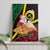 Vanuatu Christmas Canvas Wall Art Vanuatuan Conch Shell - Meri Krismas!