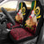 Vanuatu Christmas Car Seat Cover Vanuatuan Conch Shell - Meri Krismas!