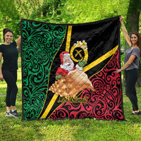 Vanuatu Christmas Quilt Vanuatuan Conch Shell - Meri Krismas! LT14 - Polynesian Pride