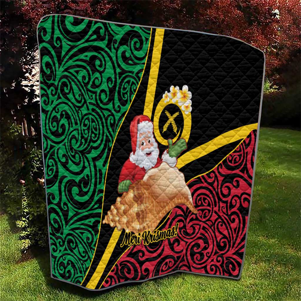 Vanuatu Christmas Quilt Vanuatuan Conch Shell - Meri Krismas! LT14 - Polynesian Pride