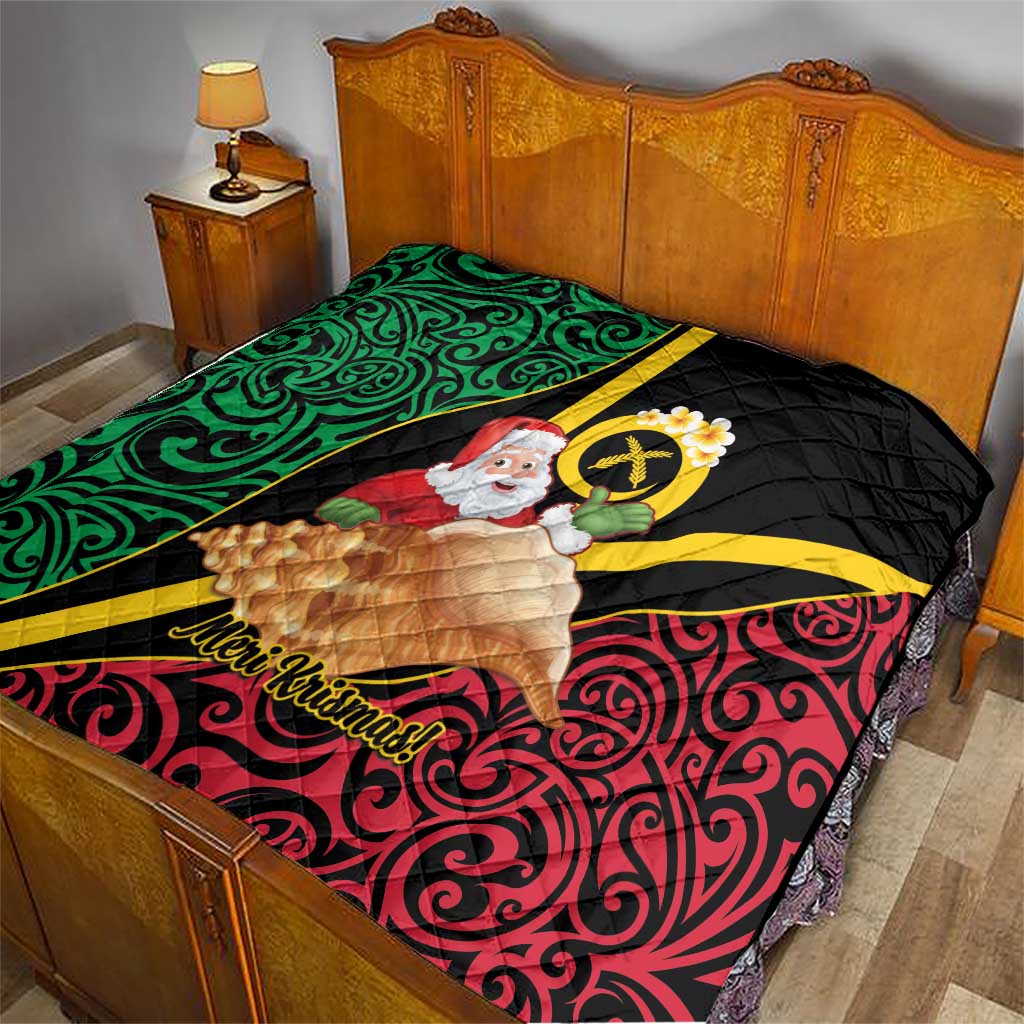 Vanuatu Christmas Quilt Vanuatuan Conch Shell - Meri Krismas! LT14 - Polynesian Pride