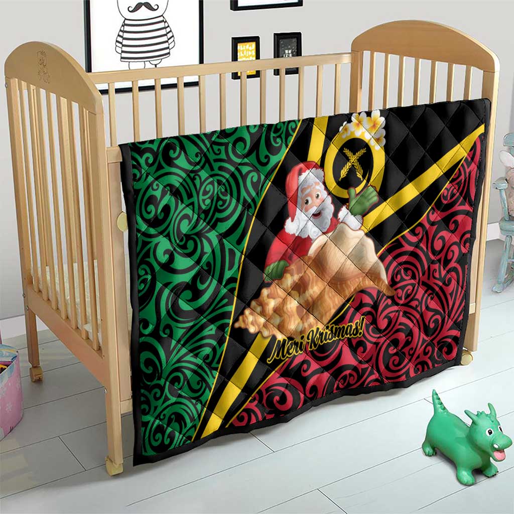 Vanuatu Christmas Quilt Vanuatuan Conch Shell - Meri Krismas! LT14 - Polynesian Pride