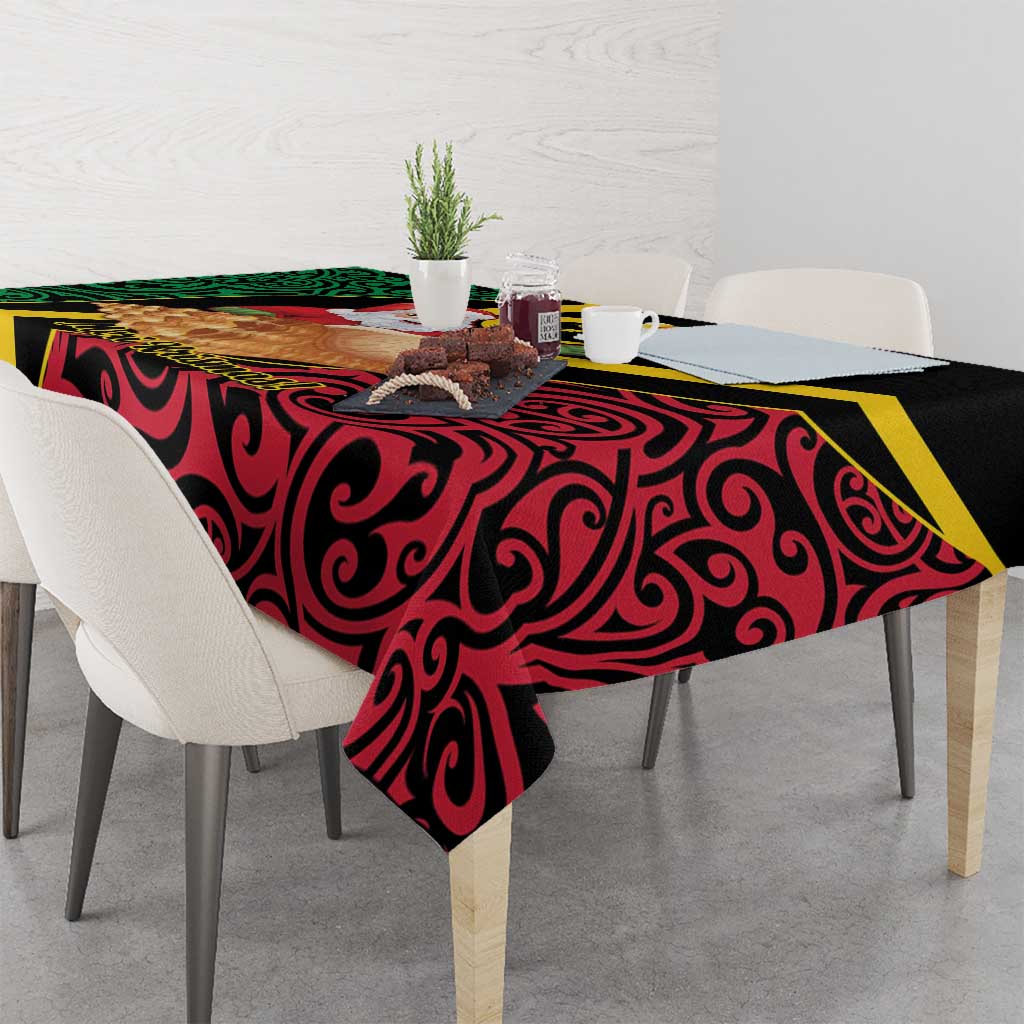 Vanuatu Christmas Tablecloth Vanuatuan Conch Shell - Meri Krismas! LT14 - Polynesian Pride