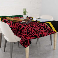 Vanuatu Christmas Tablecloth Vanuatuan Conch Shell - Meri Krismas! LT14 - Polynesian Pride